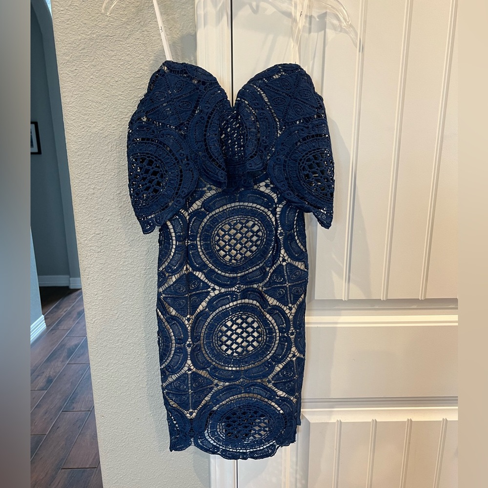 Lulus blue dress